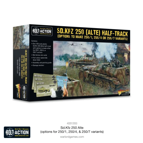 Sd.Kfz 250 Alte (250/7 & 250/4 options)