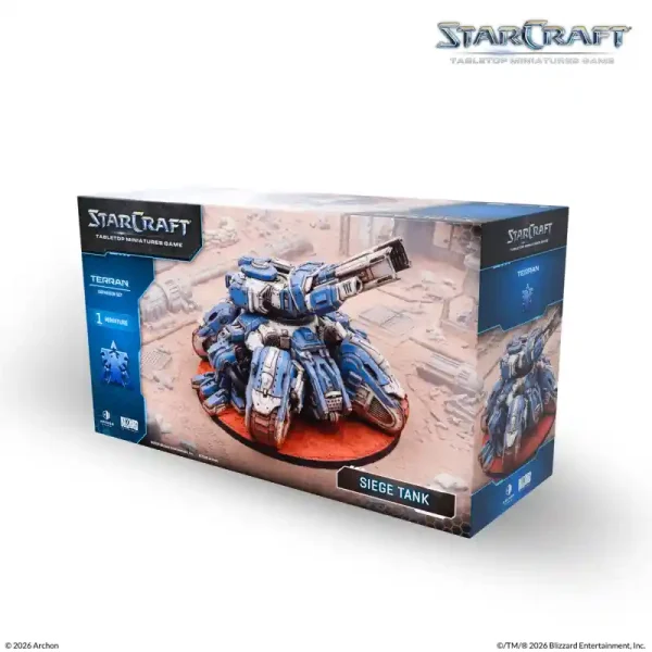 StarCraft Siege Tank