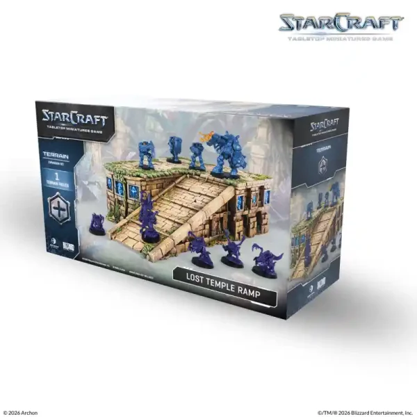 StarCraft Lost Temple Ramp